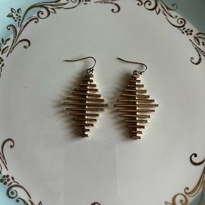 Gold-tone earrings